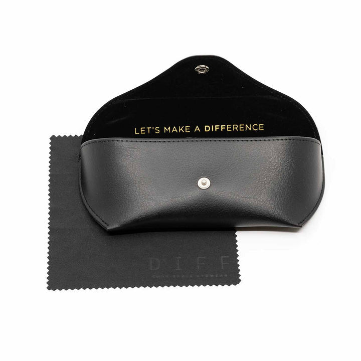 MEREDITH GLITTER TORTOISE SUNGLASSES