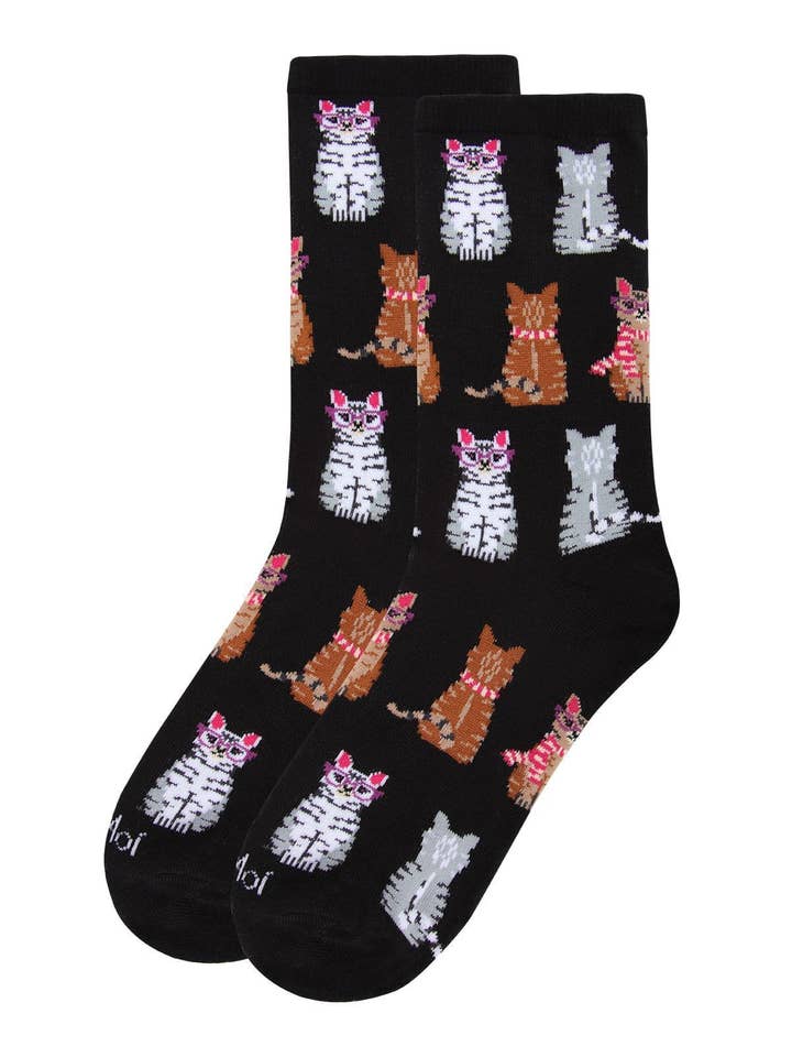 STUDIOUS CATS BAMBOO SOCKS
