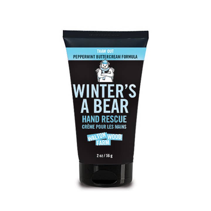 WINTER'S A BEAR TUBE HAND RESCUE