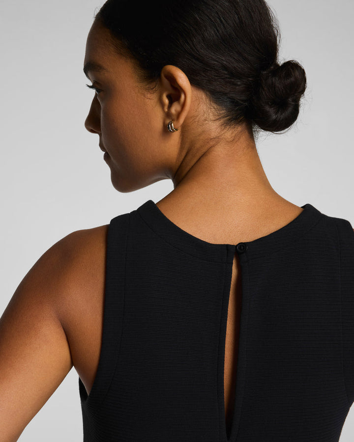 VERY BLACK AIRESSENTIALS FRENCH RIB SLEEVELESS JUMPSUIT