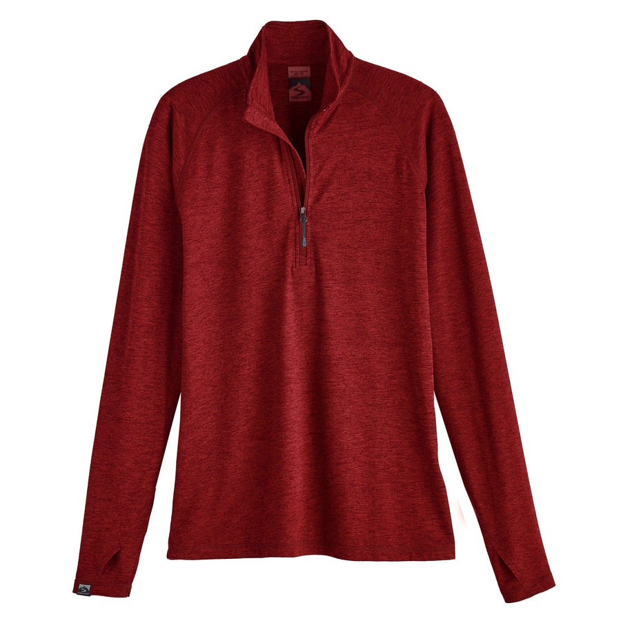 CRIMSON RED PACESETTER 1/4 ZIP
