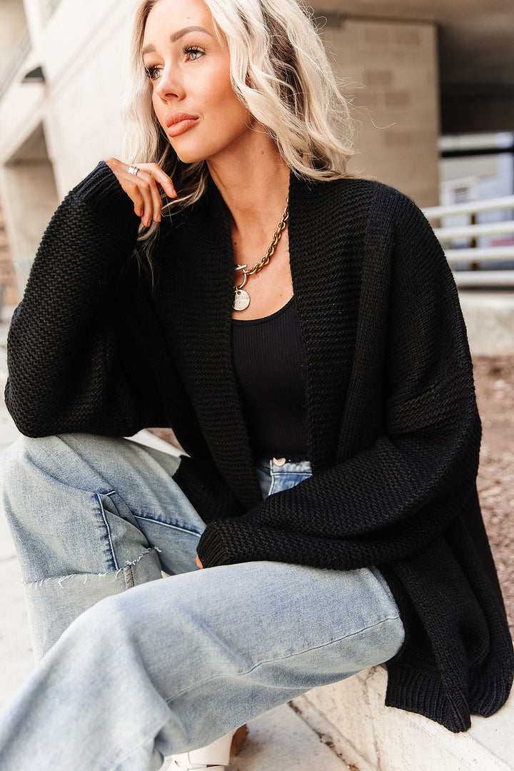 FOREVER YOURS OVERSIZED CARDIGAN
