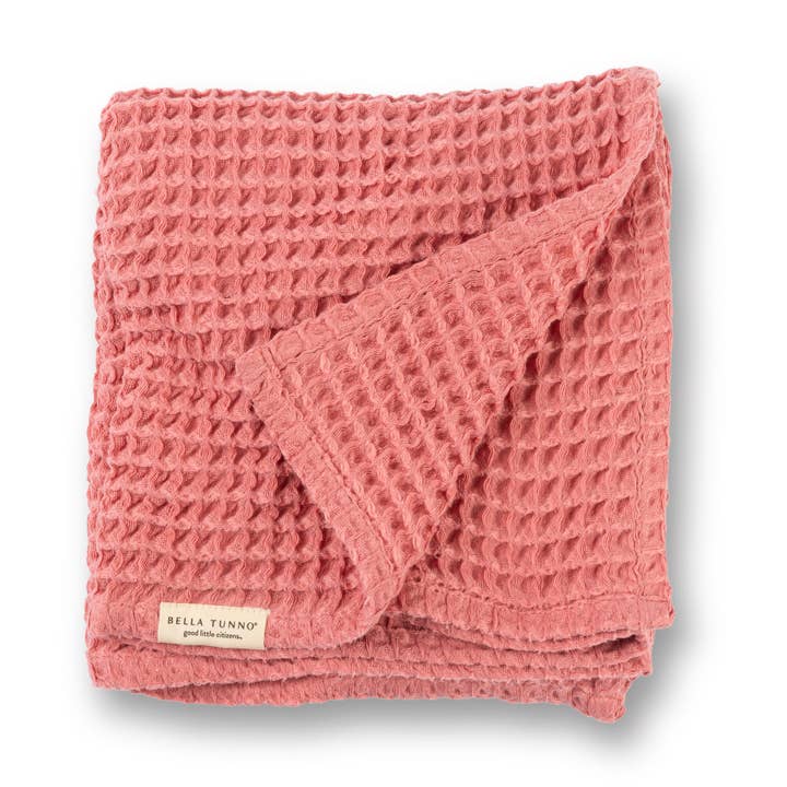 WATERMELON WAFFLE BABY BLANKET