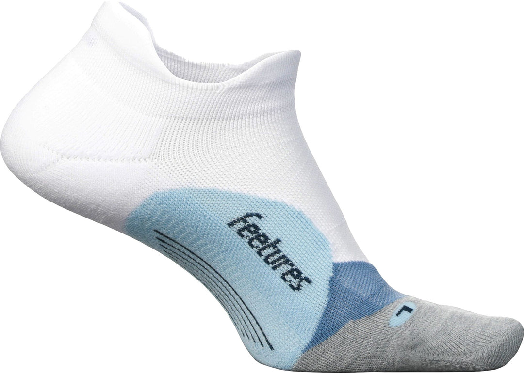 WHITE SKY ELITE LIGHT CUSHION NO SHOW TAB SOCKS