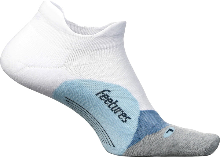 WHITE SKY ELITE LIGHT CUSHION NO SHOW TAB SOCKS