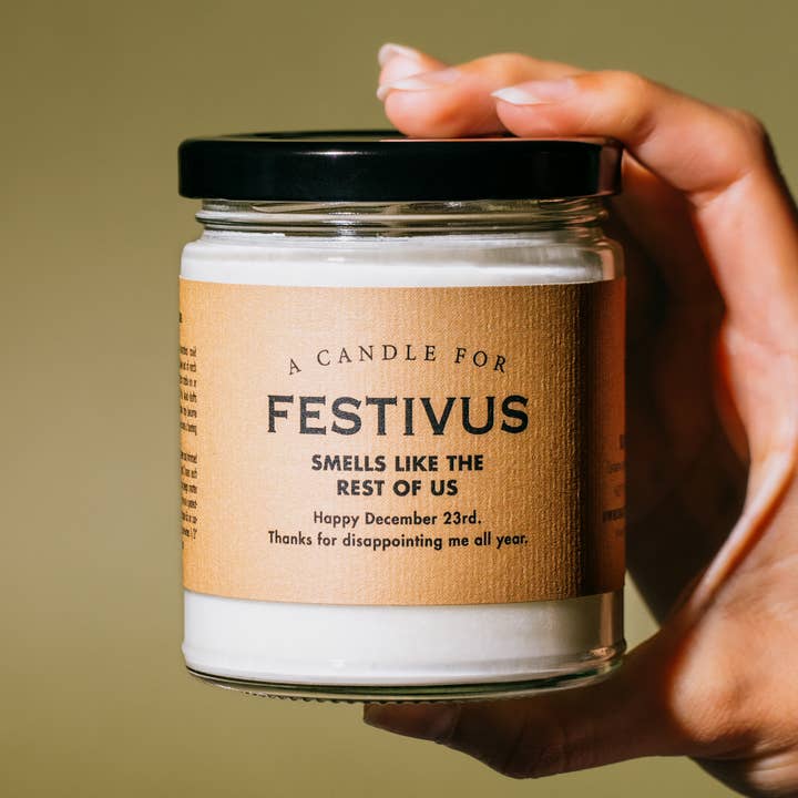 A CANDLE FOR FESTIVUS
