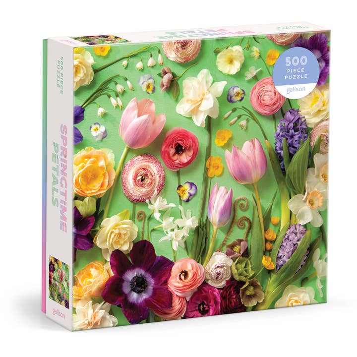 Springtime Petals 500 Piece Puzzle
