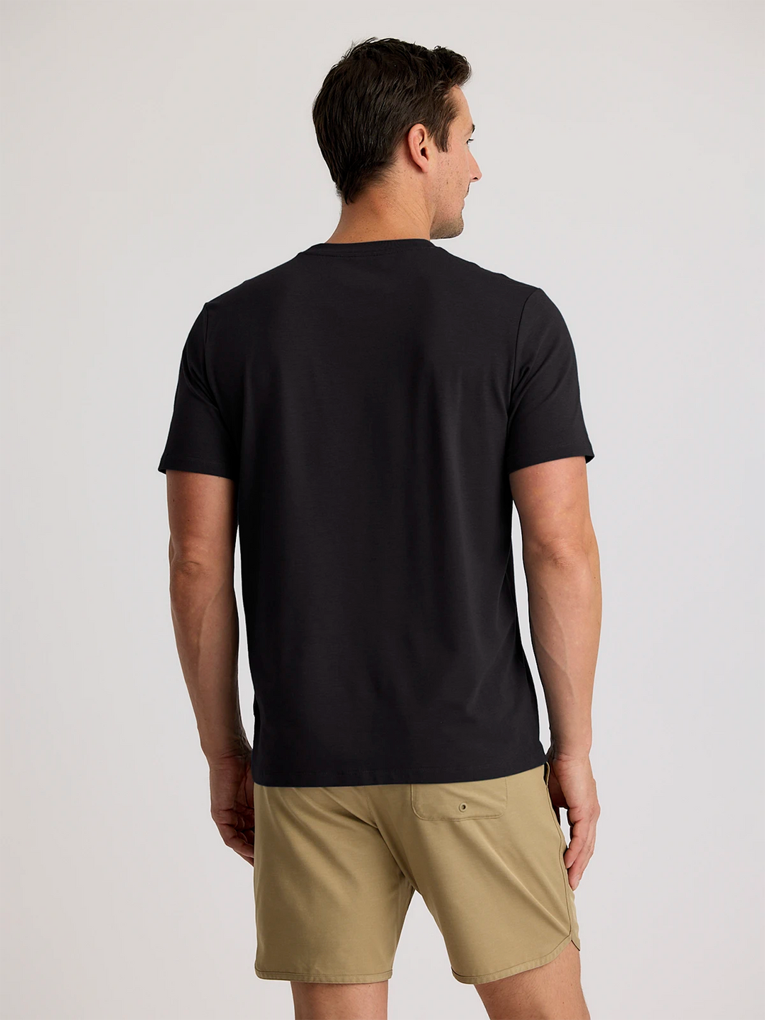 MEN'S BLACK CURRENT POCKET TEE