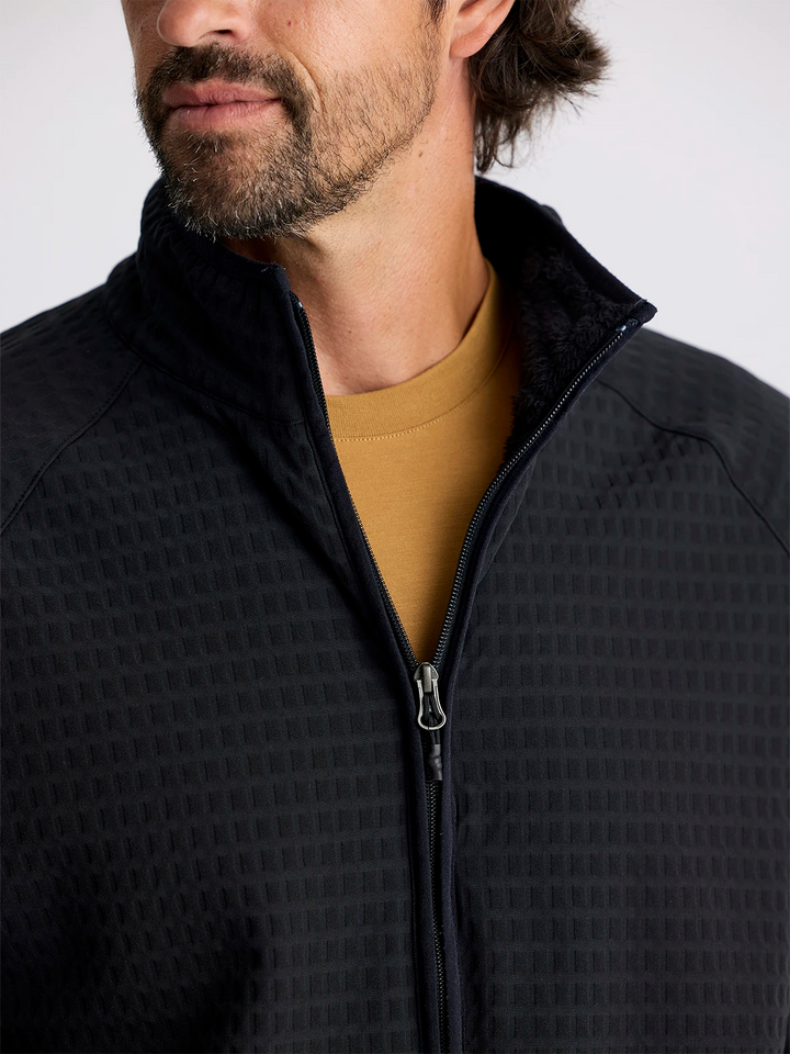 MEN'S BLACK GIDBACK FLEECE JACKET