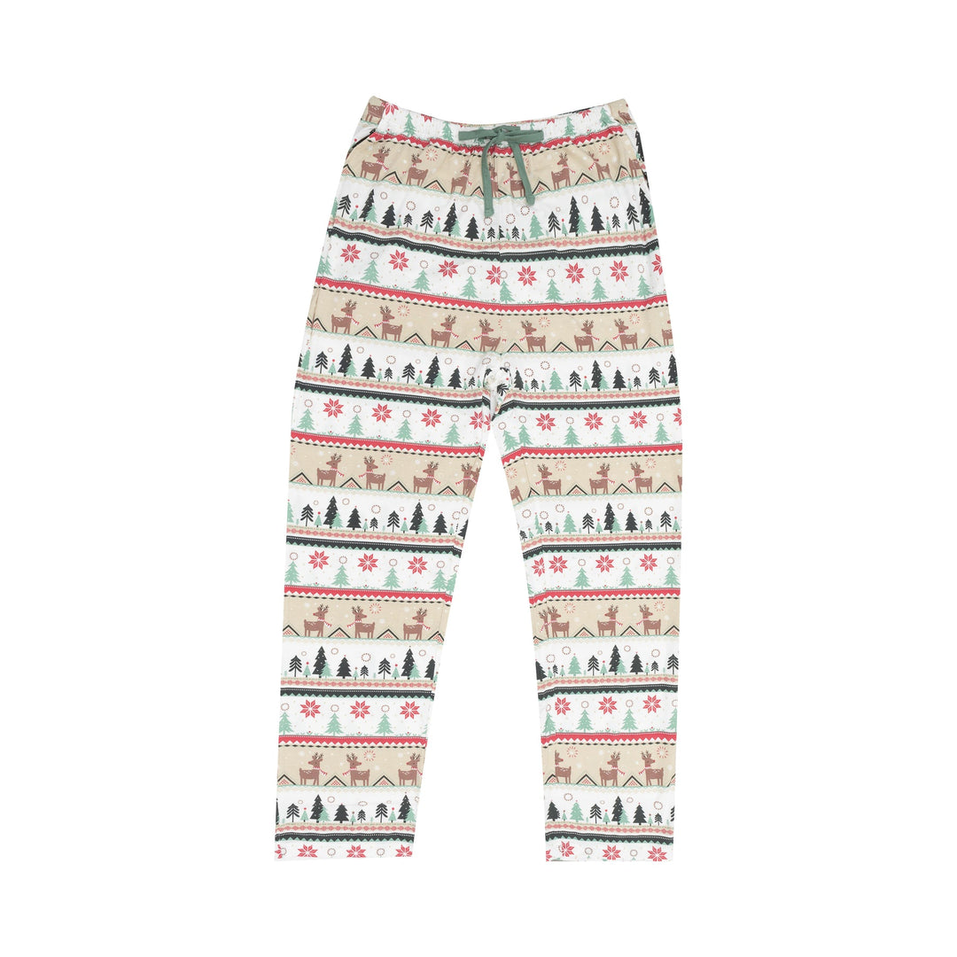 ADULT REINDEER FAIRISLE LOUNGWEAR SET