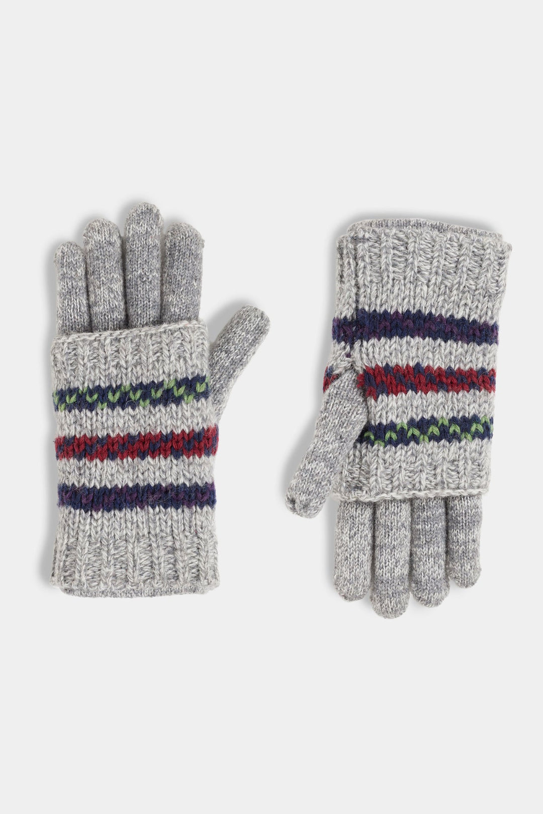 STRIPE CONVERTIBLE GLOVES