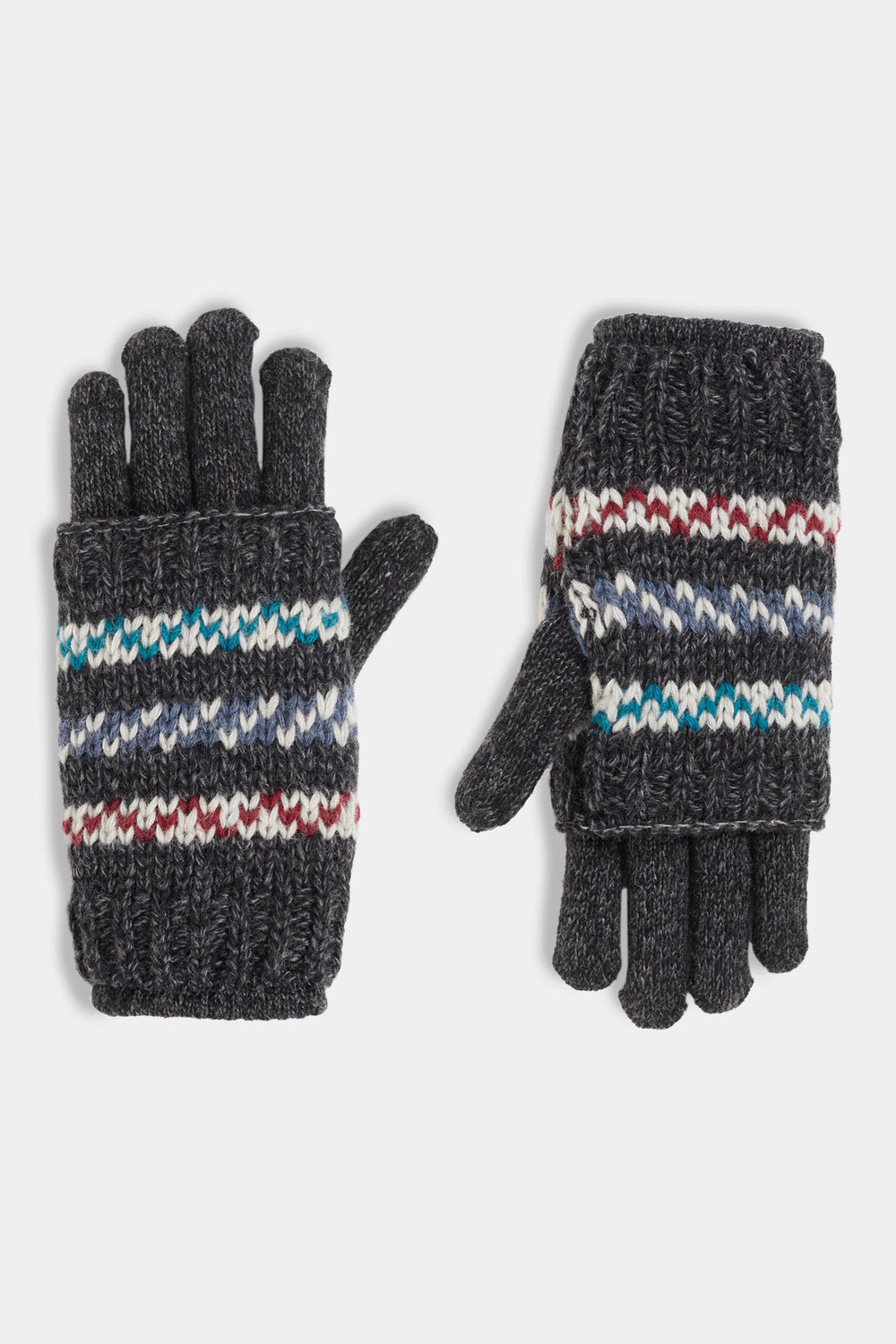 STRIPE CONVERTIBLE GLOVES
