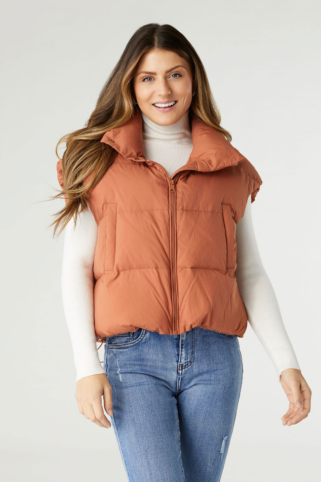 JANA CHUNKY DOWN PUFFER VEST