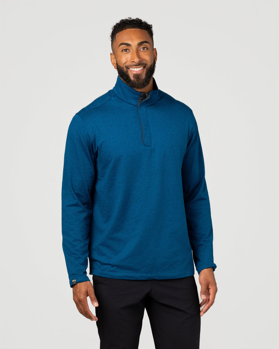 MEN'S DEEP SEA BLUE SIDEKICK 1/4 ZIP
