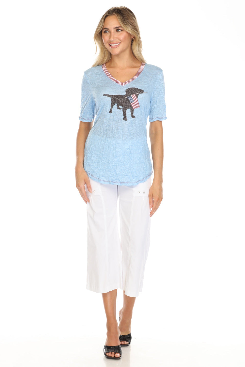AMERICAN DOG SHORT SLEEVE TOP

