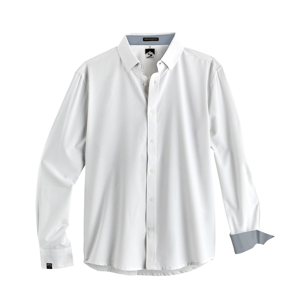 MEN'S WHITE  INFLUENCER SHIRT