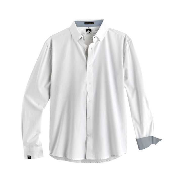 MEN'S WHITE  INFLUENCER SHIRT