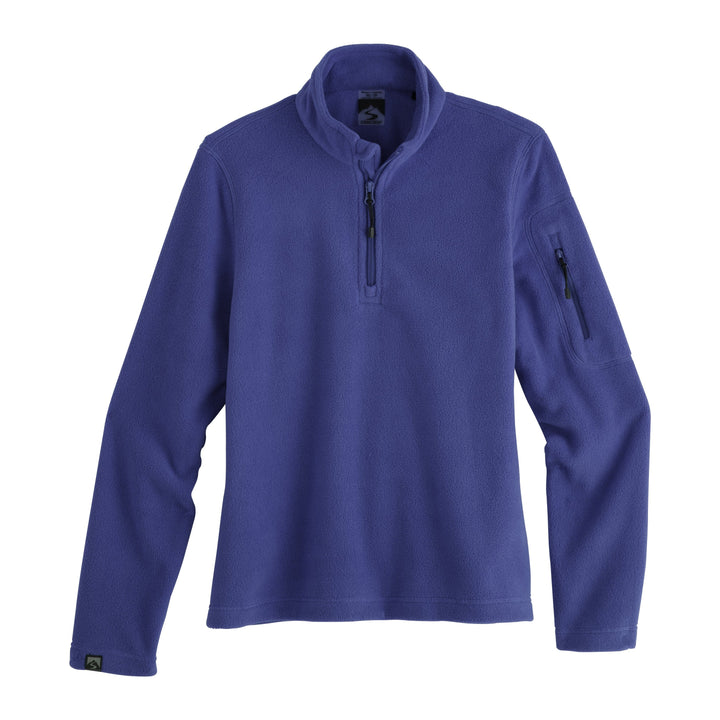 WOMEN'S BLUEBERRY DOOR COUNTY WISCONSIN FIRESIDE FLEECE 1/4 ZIP