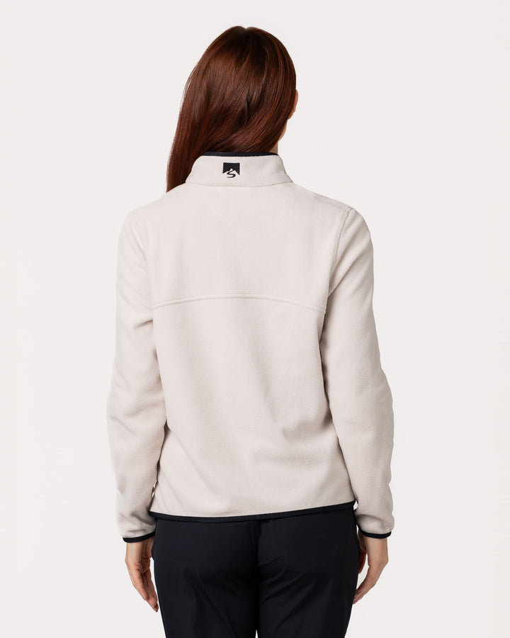 SAND FIRESIDE FULL ZIP FLEECE