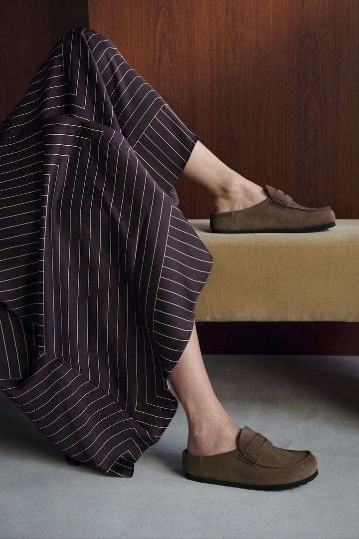 NAPLES CARAFE WRAPPED SUEDE LOAFER