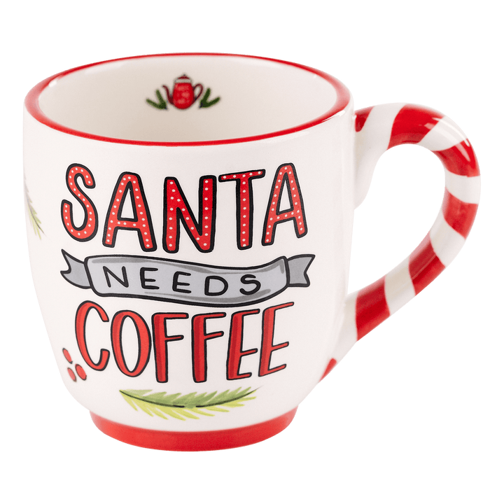 SANTA NEEDS COFFEE MUG