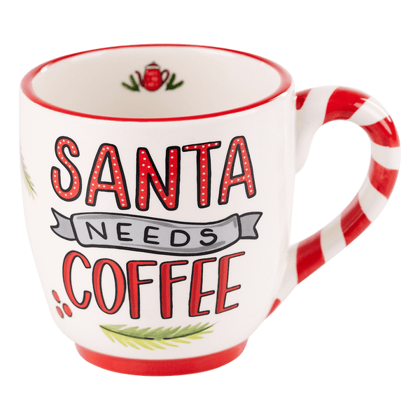 SANTA NEEDS COFFEE MUG