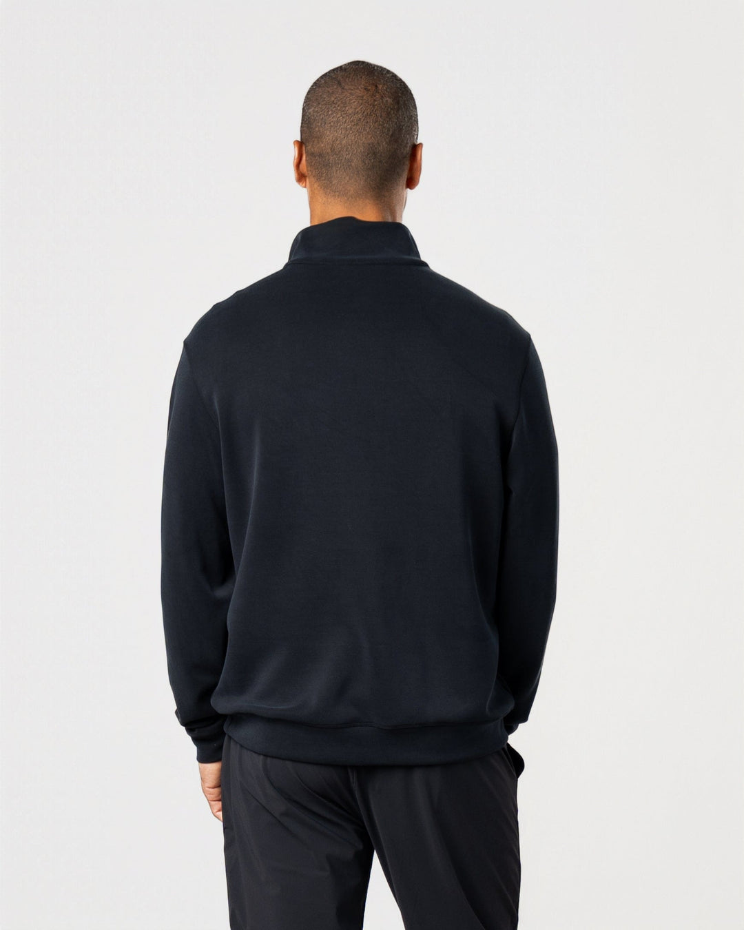 MEN'S BLACK COMFORT ZONE 1/4 ZIP