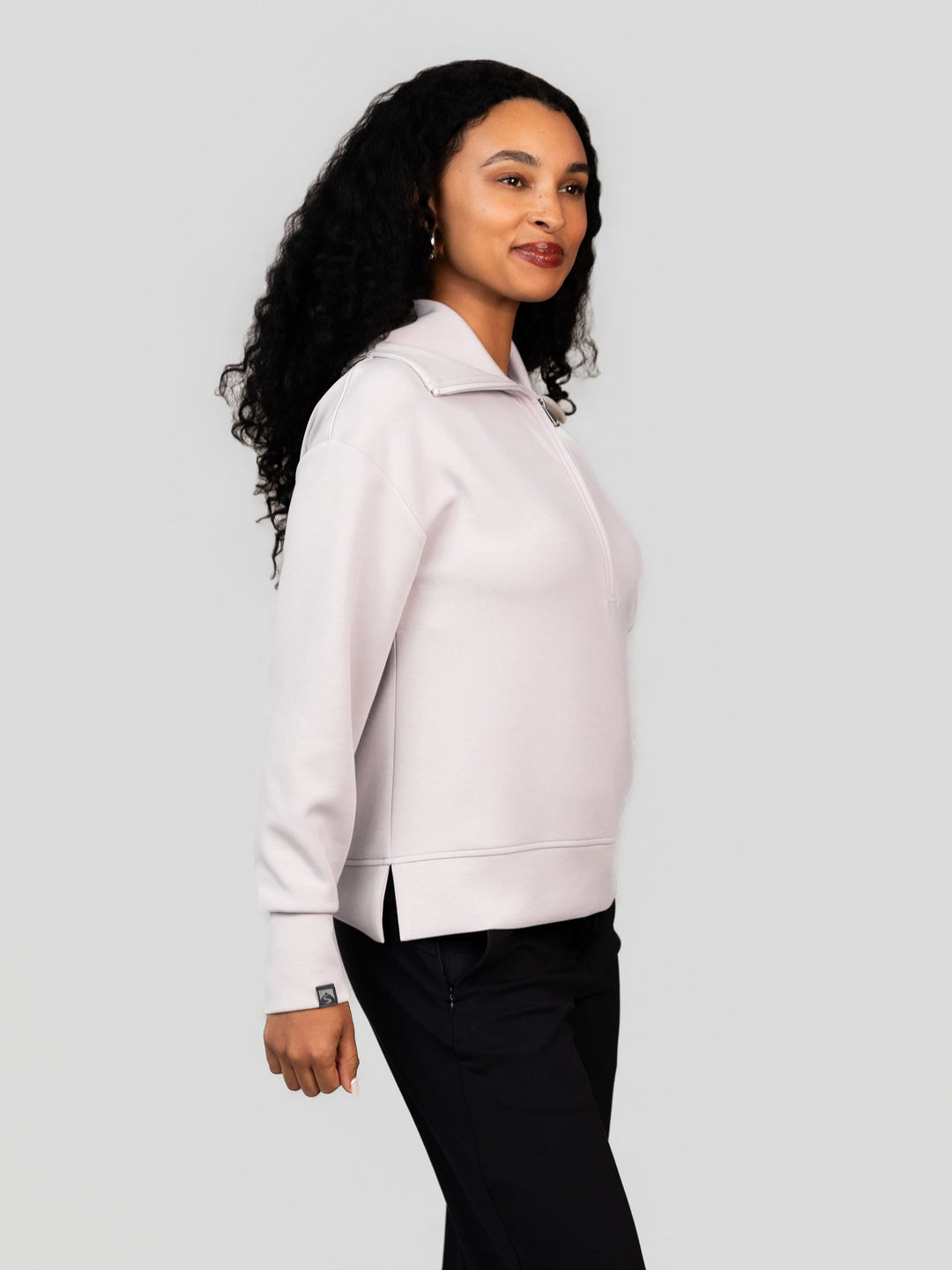 SAND COMFORT ZONE HALF ZIP