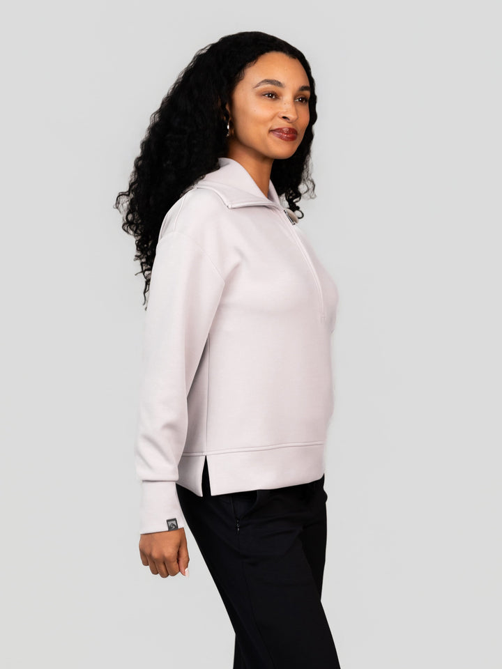 SAND COMFORT ZONE HALF ZIP