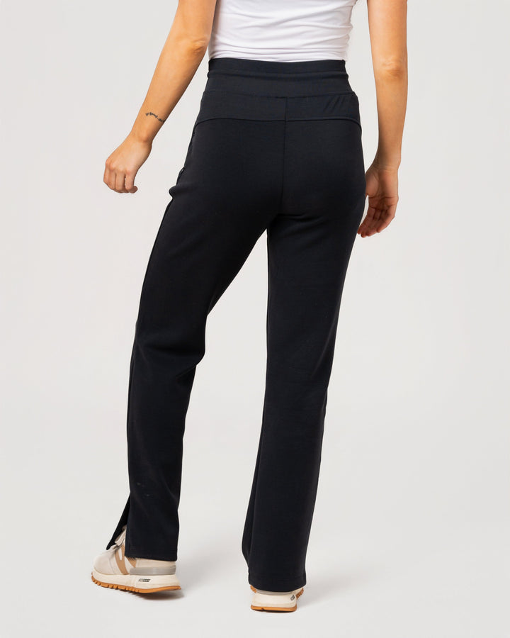 BLACK COMFORT ZONE PANTS