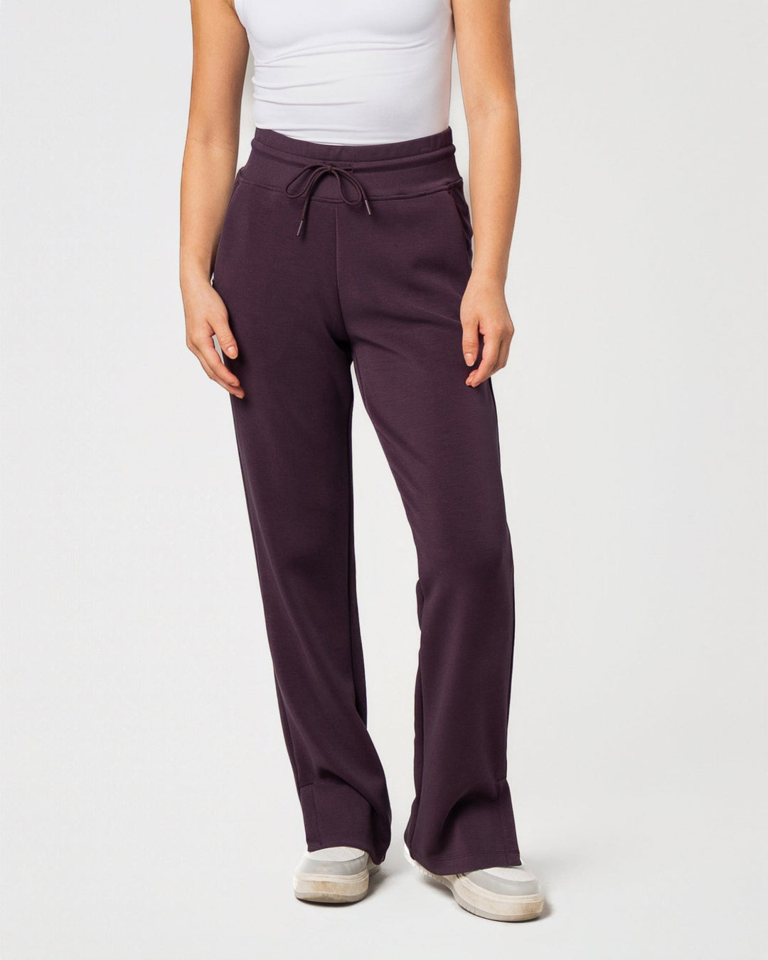 DEEP PLUM COMFORT ZONE PANT