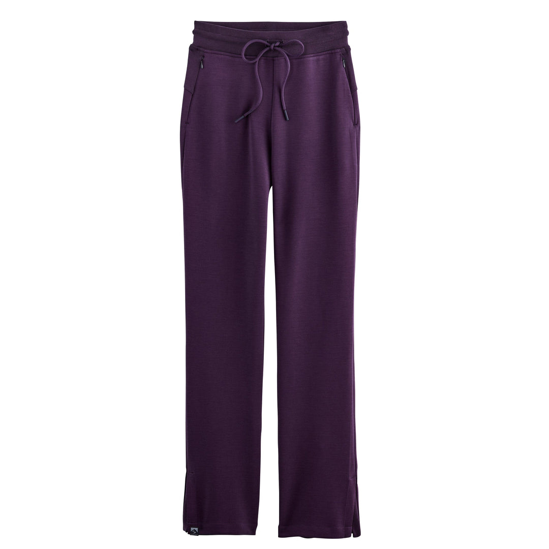 DEEP PLUM COMFORT ZONE PANT