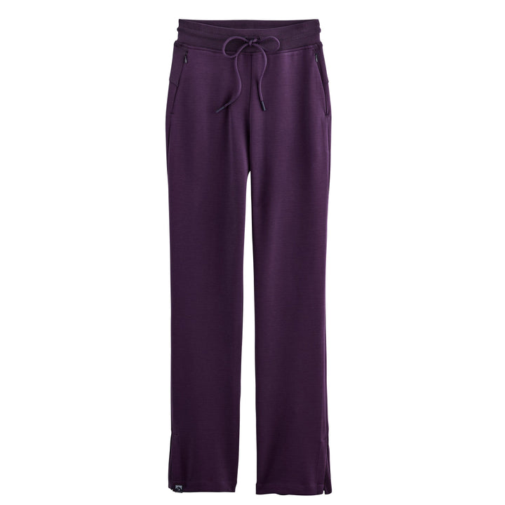 DEEP PLUM COMFORT ZONE PANT