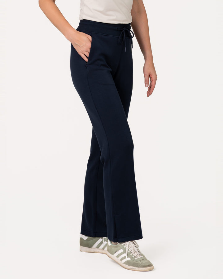 NAVY COMFORT ZONE STRAIGHT LEG PANT