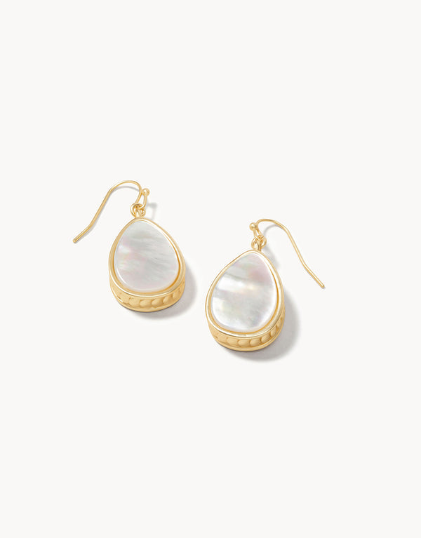NAIA TEARDROP PEARLESCENT EARRINGS