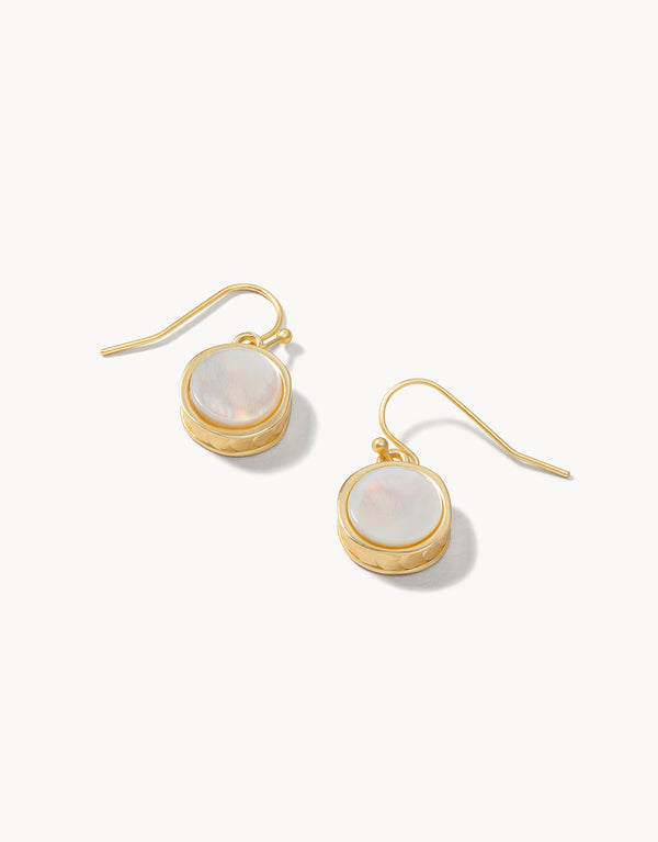 NAIA PETITE PEARLESCENT EARRINGS