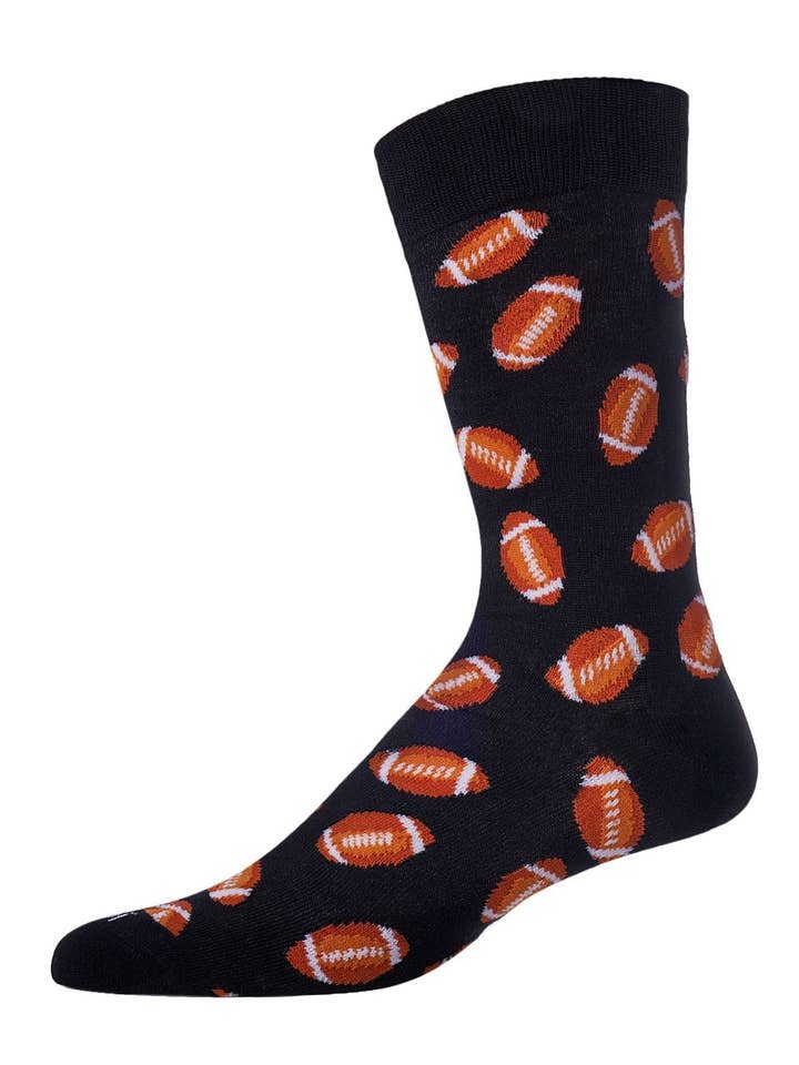 MEN'S FOOTBALL BAMBOO CREW SOCKS