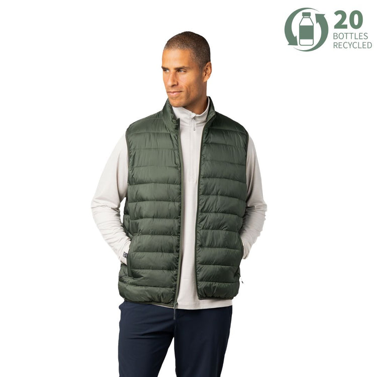 MEN'S SPRUCE GREEN PACIFIC PUFFER VEST