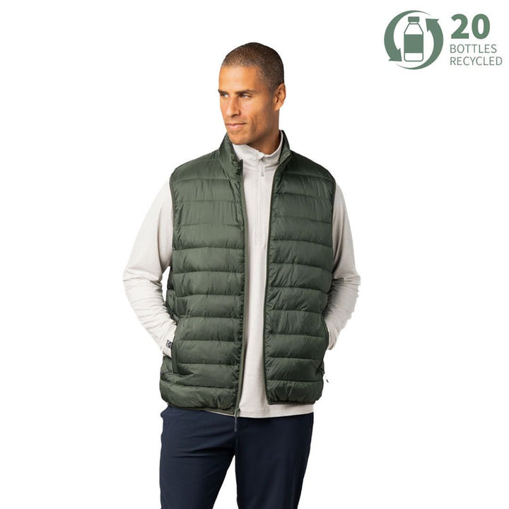 MEN'S SPRUCE GREEN PACIFIC PUFFER VEST