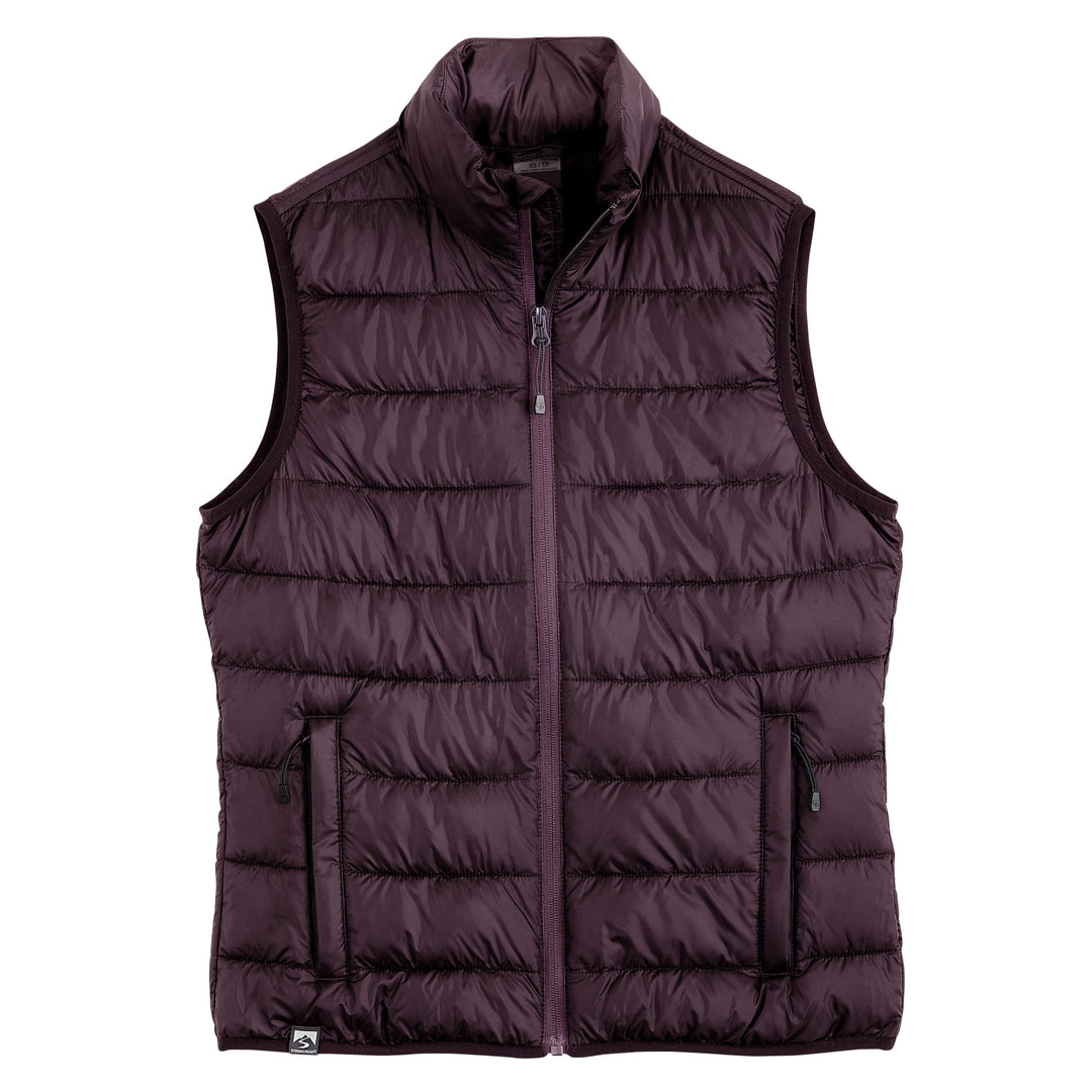 DEEP PLUM PACIFIC PUFFER VEST