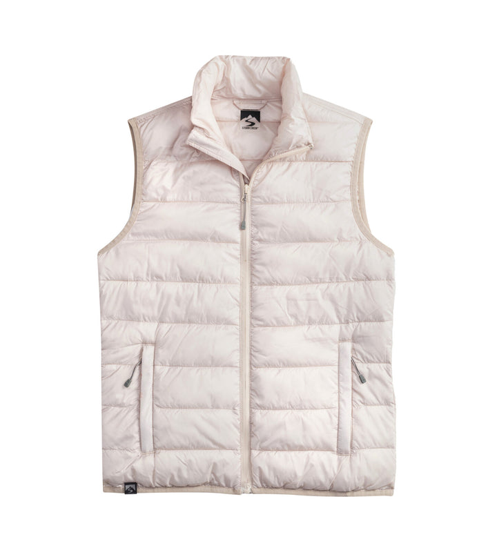 SAND BROWN PACIFIC PUFFER VEST