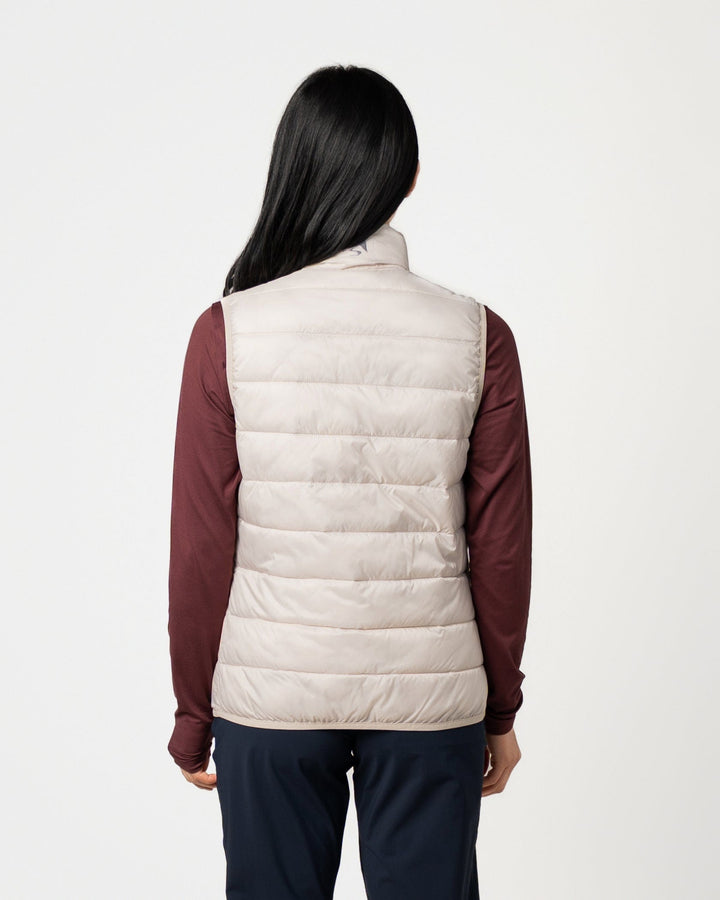 SAND BROWN PACIFIC PUFFER VEST