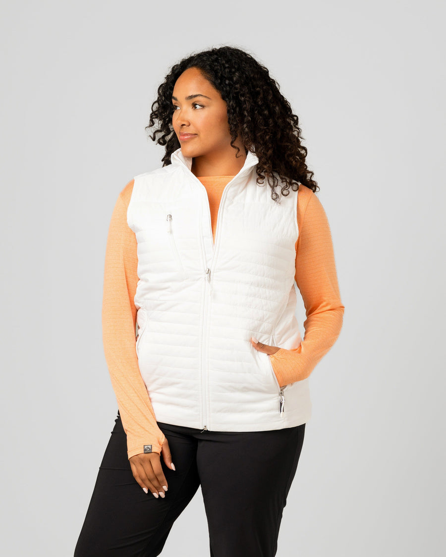 WHITE FRONT RUNNER VEST
