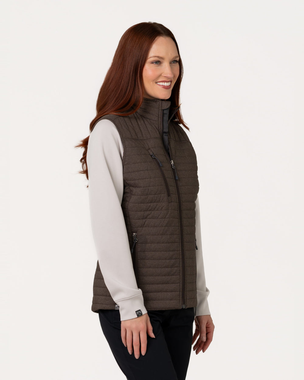 HEATHER BROWN FRONT RUNNER VEST

