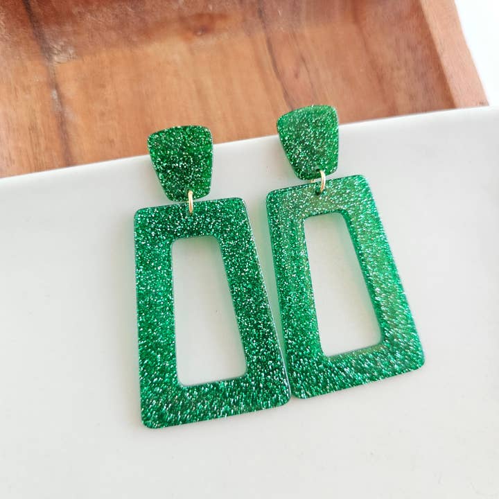 AVERY GREEN EARRINGS