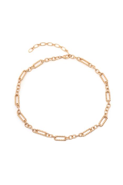GOLD 18" ROPE LINK NECKLACE
