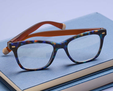 SINCLAIR COBALT TORTOISE/BROWN READERS
