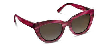 CAPRI MAGENTA HORN SUNGLASSES