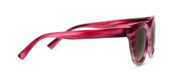 CAPRI MAGENTA HORN SUNGLASSES
