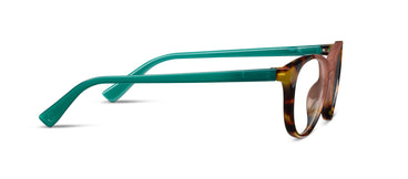 EMBER TORTOISE /ROSE BLUE LIGHT READERS